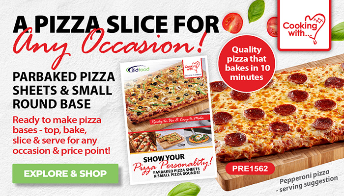 A Pizza Slice for Any Occasion! Parbaked Pizza Sheets & Small Round Base